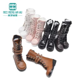 Fits 58--60CM 1/3 SD BJD Doll Accessories Toys Ball Jointed Doll Fashion Tall Tube Boots, High-Heeled Shoes
