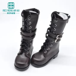 Fits 58--60CM 1/3 SD BJD Doll Accessories Toys Ball Jointed Doll Fashion Tall Tube Boots, High-Heeled Shoes
