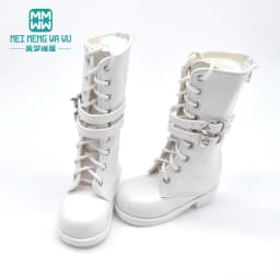 Fits 58--60CM 1/3 SD BJD Doll Accessories Toys Ball Jointed Doll Fashion Tall Tube Boots, High-Heeled Shoes
