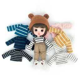 HOUZIWA OB11 Clothes 1/12 BJD Doll Accessories Doll Shirt Clothes For OB11 Doll