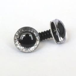 50pcs/lot New Items 16mm/20mm/25mm Trapezoid Plastic Glitter Safety Toy Eyes +white Washer For Diy Doll