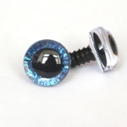 50pcs/lot New Items 16mm/20mm/25mm Trapezoid Plastic Glitter Safety Toy Eyes +white Washer For Diy Doll