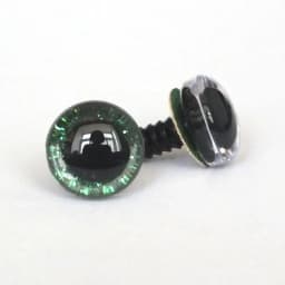 50pcs/lot New Items 16mm/20mm/25mm Trapezoid Plastic Glitter Safety Toy Eyes +white Washer For Diy Doll