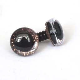 50pcs/lot New Items 16mm/20mm/25mm Trapezoid Plastic Glitter Safety Toy Eyes +white Washer For Diy Doll