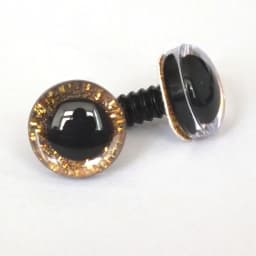 50pcs/lot New Items 16mm/20mm/25mm Trapezoid Plastic Glitter Safety Toy Eyes +white Washer For Diy Doll