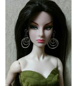 New styles Doll toy earings pretty jewelery for FR BB 1/6 dolls BBIKD24J