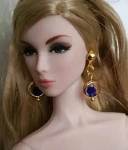New styles Doll toy earings pretty jewelery for FR BB 1/6 dolls BBIKD24J