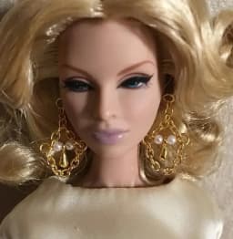 New styles Doll toy earings pretty jewelery for FR BB 1/6 dolls BBIKD24J