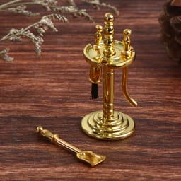 4pcs/lot Alloy Miniature Cleaning Tools Display Holder For 1/12 Dolls House Life Scenes Decoration Accessory