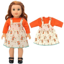 18' Girl Doll Costume Arabic Clothes Set 18-Inch Girl Doll Jasmine Clothes Baby Gift