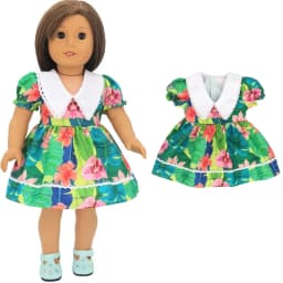 18' Girl Doll Costume Arabic Clothes Set 18-Inch Girl Doll Jasmine Clothes Baby Gift