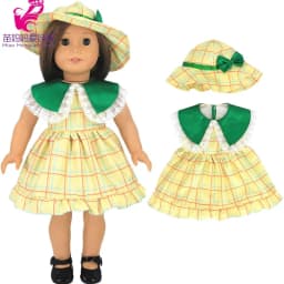 18' Girl Doll Costume Arabic Clothes Set 18-Inch Girl Doll Jasmine Clothes Baby Gift