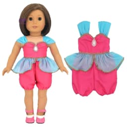 18' Girl Doll Costume Arabic Clothes Set 18-Inch Girl Doll Jasmine Clothes Baby Gift