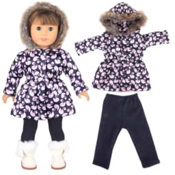 18' Girl Doll Costume Arabic Clothes Set 18-Inch Girl Doll Jasmine Clothes Baby Gift