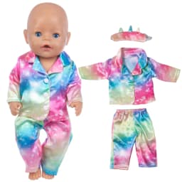 New Born Baby Doll Clothes Hooded Sweater for 18" Girl Doll Jacket Toys Doll Outfits
