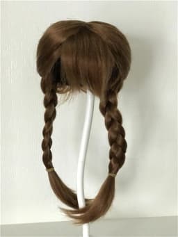 New hair Wig for 20inch to 22inch Reborn Dolls Long Strainght hair for 48-55cm Silicone Reborn Baby Doll Hair Wig