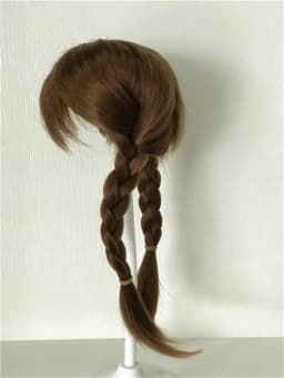 New hair Wig for 20inch to 22inch Reborn Dolls Long Strainght hair for 48-55cm Silicone Reborn Baby Doll Hair Wig