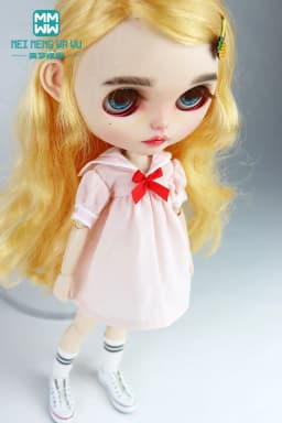 1pcs Blyth Doll Clothes Fashion JK Dress, Sailor Uniform, School Uniform for Blyth Azone OB23 OB24 1/6 Doll Accessories