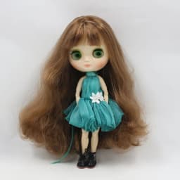 DBS Middie Blythe doll clothes Youth cute suit Little Red Hat suit Suitable for 20 cm joint body wear