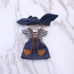 DBS Middie Blythe doll clothes Youth cute suit Little Red Hat suit Suitable for 20 cm joint body wear