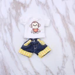 DBS Middie Blythe doll clothes Youth cute suit Little Red Hat suit Suitable for 20 cm joint body wear