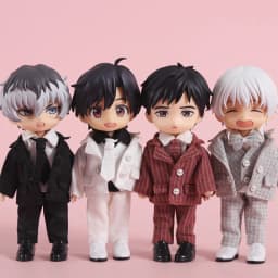 Ob11 Doll Clothing Accessories Obitsu11 Doll Clothing Suit Suit 1/12BJD Doll Coat Shirt Tie