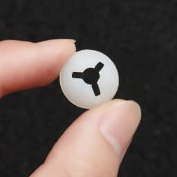100Pcs Round Gaskets Washers for Plastic Safety Eyes Nose Back for Crochet Bear Doll Animal Toys DIY Craft Child Kids Toys