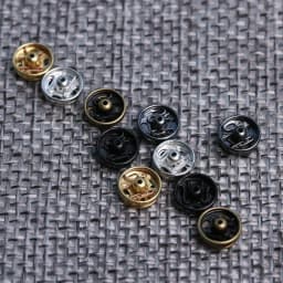 10/24Pcs 5mm Metal Mini Button Buckle Cute Invisible Snap Clothing Sewing Buckle DIY Doll Clothes Sewing Accessories