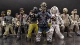 original high quality  gift for boy collection toy zhuomicang bloks scene diy call for duty construx megas zombie series