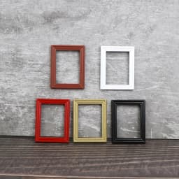 3.6*4.8CM 1/12 Retro Photo Frames Mirror Dollhouse Miniature Accessories Frames Photo Border Picture Frame Model Decor