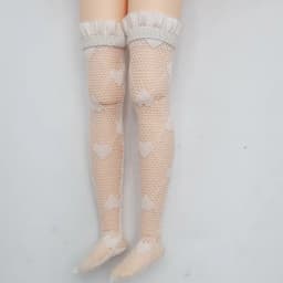 Blythe Doll Stocking Black White Long Legging for Blyth Azone Boots OB23 OB24 Doll Sock