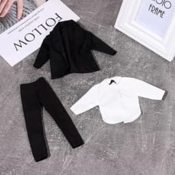 1 Set 1/6 Doll Clothes Male Doll Shirt Daily Wear for 30cm Doll Casual Suit Suit Clothes Doll Pants Wedding Party Suit Accessory