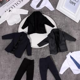 1 Set 1/6 Doll Clothes Male Doll Shirt Daily Wear for 30cm Doll Casual Suit Suit Clothes Doll Pants Wedding Party Suit Accessory