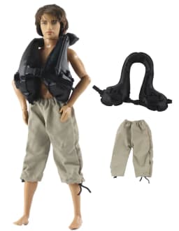 1 Set Doll Clothes Outfit for 12 inch Ken Doll Many Style for Choice A02