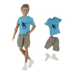 1 Set Doll Clothes Outfit for 12 inch Ken Doll Many Style for Choice A02