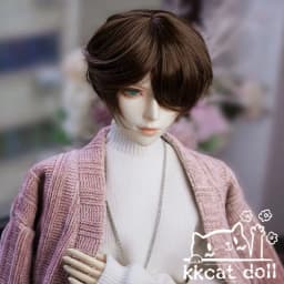 BJD doll wig suitable for 1/3 1/4 1/6 size fashion new handsome Japanese high temperature silk short hair universal male wig