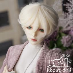 BJD doll wig suitable for 1/3 1/4 1/6 size fashion new handsome Japanese high temperature silk short hair universal male wig