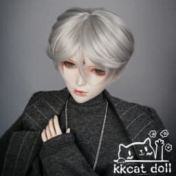 BJD doll wig suitable for 1/3 1/4 1/6 size fashion new handsome Japanese high temperature silk short hair universal male wig