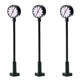 3V Miniature Led Lighting Model Railway 1:87 Scale Lights Lit Platform Clock Lamp Train Station Layout