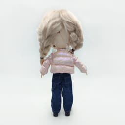 Ob22 Doll Pink Reflective Down Jackets Clothes Doll Winter Overcoat Clothing For Blythes Ymy 22 Licca Azones Ob24 Ob27 Fr Doll