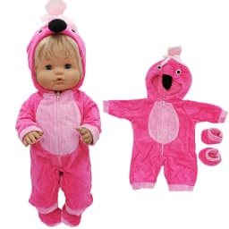 40cm Nenuco Doll Outfit Ropa Y Su Hermanita Reborn Baby Doll Clothes Animal Costumes