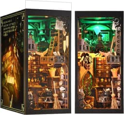 No Original Box Clearance DIY Wooden Doll Houses Miniature Building Kit Desert Store Casa Flower Villa Dollhouse Assembly Toys