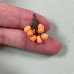 Food Play Simulation Miniature Clay Vegetable Fruit Miniature Dollhouse Scene Accessories Mini Fruit Store Wet Market Decoration