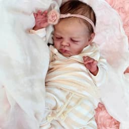 16 Inches Newborn Reborn Doll Kit Zendric Premature Baby Blank Unpainted Unfinished Baby Mold DIY Doll For Girls