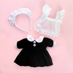 New Ob11 Bjd Dolls Dress Clothes With Apron Doll French Maid With Headwear For Ob11,Obitsu 11,Molly, Gsc,1/12 Bjd Doll
