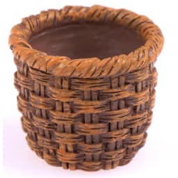 Mini 1/12 Cute Dollhouse Rattan Frame Hand-woven Vegetable Food Storage Basket Dolls Miniature Decoration