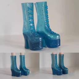 Quality 1/6 Doll Shoes High Heels Super Model 30cm Figure Doll Sandals Original 30cm Doll Casual Shoes Female Doll Boots Doll