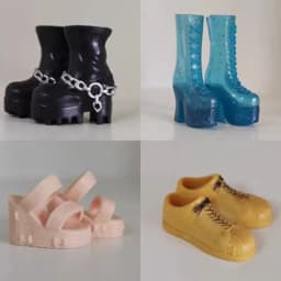 Quality 1/6 Doll Shoes High Heels Super Model 30cm Figure Doll Sandals Original 30cm Doll Casual Shoes Female Doll Boots Doll