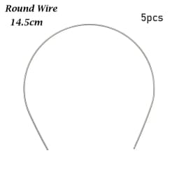 5Pcs New Mini Cute Doll Headband Doll Hair Decoration Materials Doll Head Band Parts DIY Doll Accessories