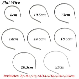 5Pcs New Mini Cute Doll Headband Doll Hair Decoration Materials Doll Head Band Parts DIY Doll Accessories